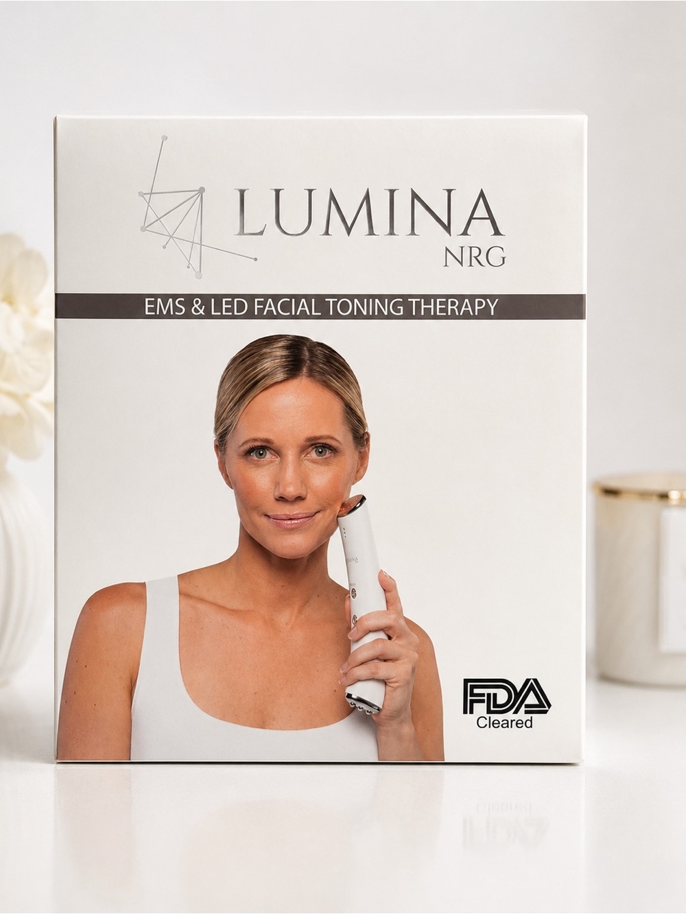 NWT Lumina NRG EMS & LED Facial Toning Therapy | FDA Cleared | Sealed